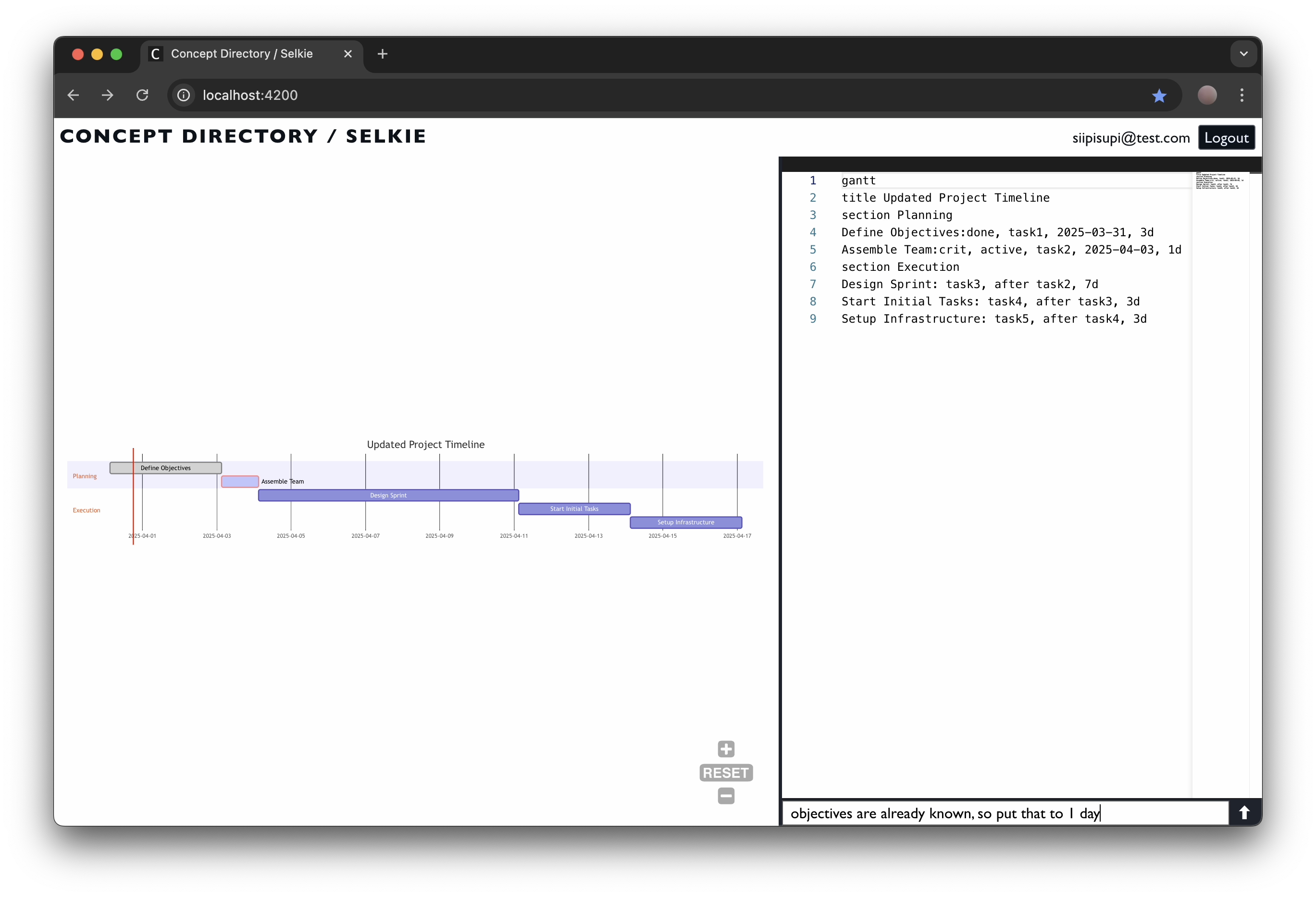 Working on second iteration